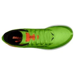 BROOKS Unisex Draft XC Spike - Green Grecko/Red Orange/White- Regular (D) -Sports Shoe Store 100039 308 O Draft XC