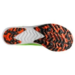 BROOKS Unisex Draft XC Spike - Green Grecko/Red Orange/White- Regular (D) -Sports Shoe Store 100039 308 S Draft XC