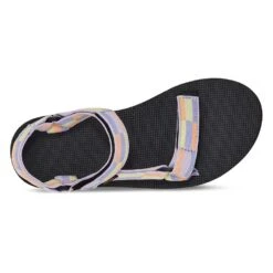 Teva Women's Original Universal Sandal - Retro Block Pastel Lilac -Sports Shoe Store 1003987 RBPLL 5