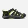 Keen Big Kids' Newport H2 Sandal - Black/Lime Green 2 Keen Big Kids' Newport H2 Sandal - Black/Lime Green -Sports Shoe Store 1009965 P PDP