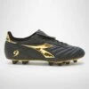 Diadora Men's Brasil #9 Italy LT+MDPU Soccer Shoe - Black/Gold -Sports Shoe Store 101.178784 C0893 00 HR
