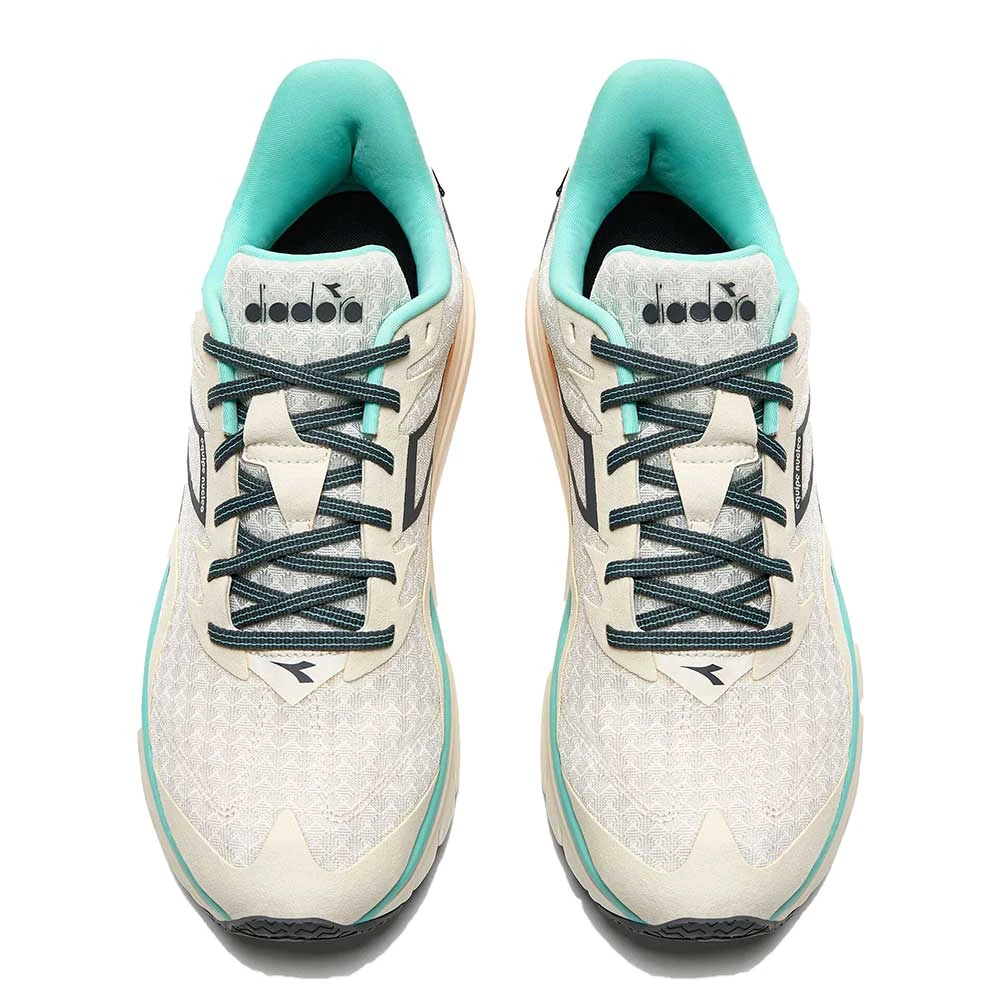 Diadora Men's Equipe Nucleo Running Shoe - Whisper White/Steel Gray - Regular (D) 4 Diadora Men's Equipe Nucleo Running Shoe - Whisper White/Steel Gray - Regular (D) - Image 2