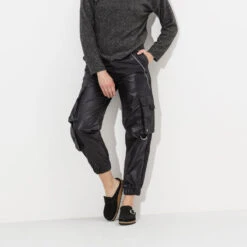 Birkenstock Women's Buckley Suede - Black- Medium/Narrow 13 Birkenstock Women's Buckley Suede - Black- Medium/Narrow -Sports Shoe Store 1017826 f look f 1