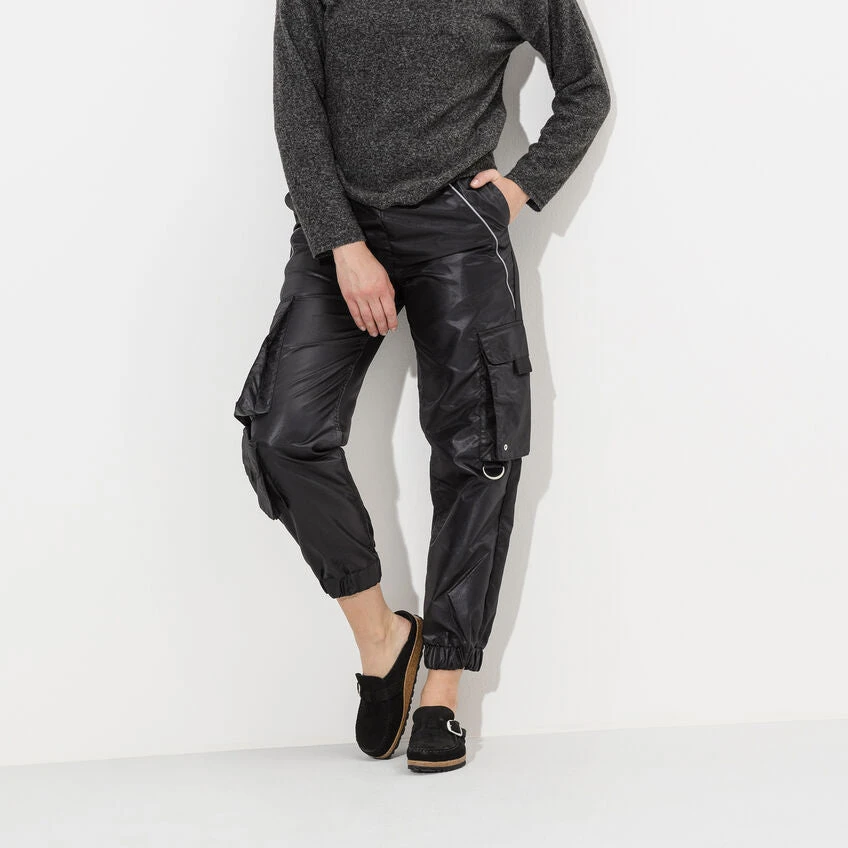 Birkenstock Women's Buckley Suede - Black- Medium/Narrow 8 Birkenstock Women's Buckley Suede - Black- Medium/Narrow - Image 6