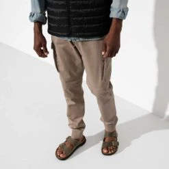 Birkenstock Men's Arizona Rugged Sandal - Faded Khaki - Regular 15 Birkenstock Men's Arizona Rugged Sandal - Faded Khaki - Regular -Sports Shoe Store 1018463 f look m