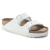 Birkenstock Arizona Platform Vegan - White- Medium/Narrow -Sports Shoe Store 1018581