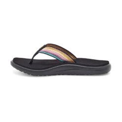 Teva Women's Voya Flip Sandal - Antiguous Black Multi- Regular (B) 11 Teva Women's Voya Flip Sandal - Antiguous Black Multi- Regular (B) -Sports Shoe Store 1019040 ABML 3