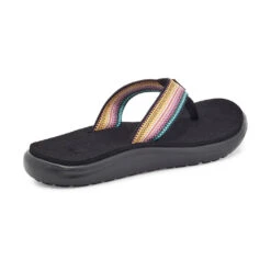 Teva Women's Voya Flip Sandal - Antiguous Black Multi- Regular (B) 10 Teva Women's Voya Flip Sandal - Antiguous Black Multi- Regular (B) -Sports Shoe Store 1019040 ABML 4