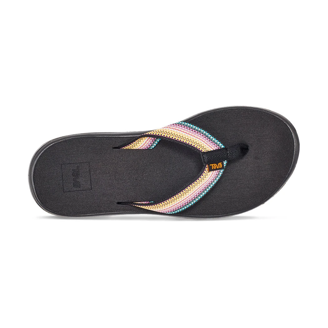 Teva Women's Voya Flip Sandal - Antiguous Black Multi- Regular (B) 7 Teva Women's Voya Flip Sandal - Antiguous Black Multi- Regular (B) - Image 5