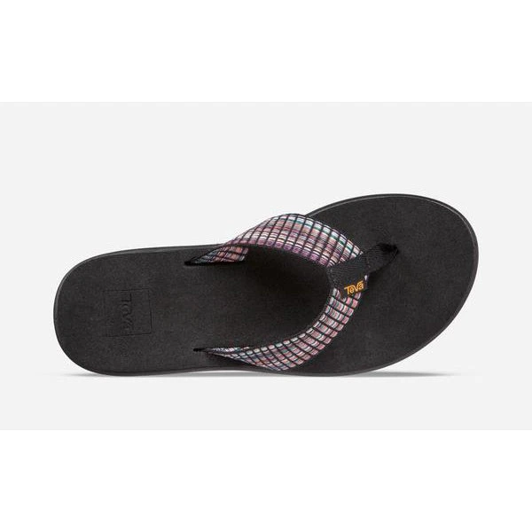 Teva Women's Voya Flip Sandal - Bar Street Multi Black- Regular (B) 5 Teva Women's Voya Flip Sandal - Bar Street Multi Black- Regular (B) - Image 3