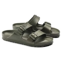 Birkenstock Arizona EVA Sandal - Khaki- Medium/Narrow 11 Birkenstock Arizona EVA Sandal - Khaki- Medium/Narrow -Sports Shoe Store 1019152 pair