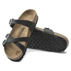 Birkenstock Women's Franca Oiled Leather Sandals- Black- Regular/Wide 13 Birkenstock Women's Franca Oiled Leather Sandals- Black- Regular/Wide -Sports Shoe Store 1021203 sole