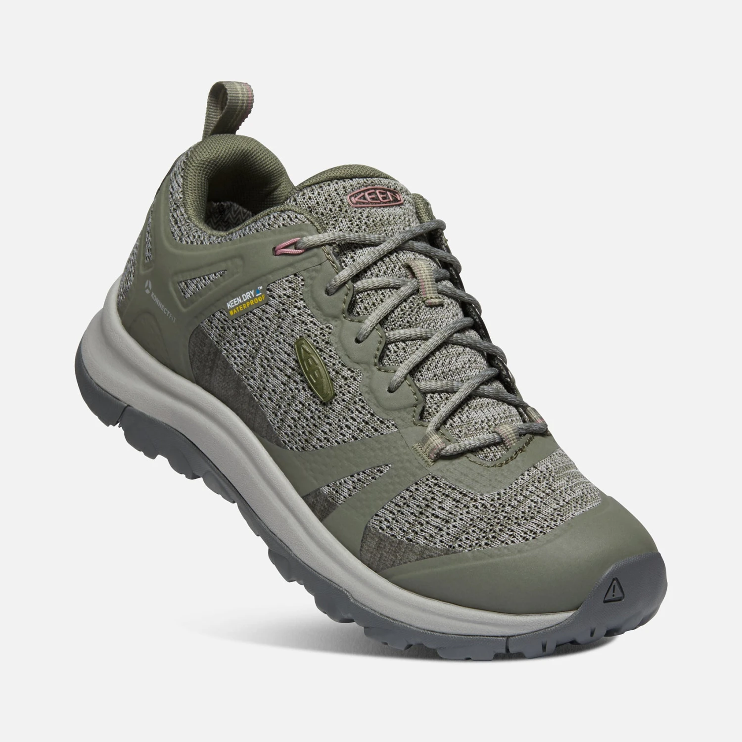 Keen Women's Terradora II Waterproof Hiking Shoe - Steel Grey/Ocean Wave 4 Keen Women's Terradora II Waterproof Hiking Shoe - Steel Grey/Ocean Wave - Image 2