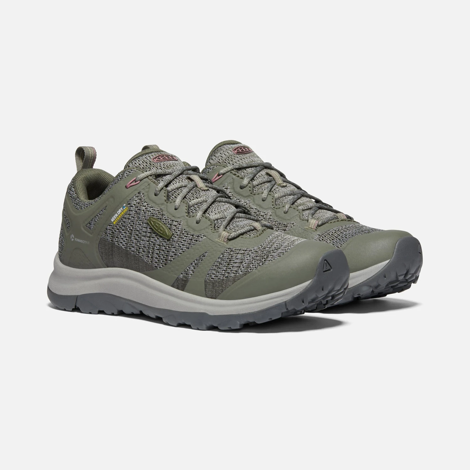 Keen Women's Terradora II Waterproof Hiking Shoe - Steel Grey/Ocean Wave 7 Keen Women's Terradora II Waterproof Hiking Shoe - Steel Grey/Ocean Wave - Image 5