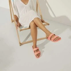 Birkenstock Arizona EVA Sandal - Coral Peach- Medium/Narrow 10 Birkenstock Arizona EVA Sandal - Coral Peach- Medium/Narrow -Sports Shoe Store 1022367 f look f