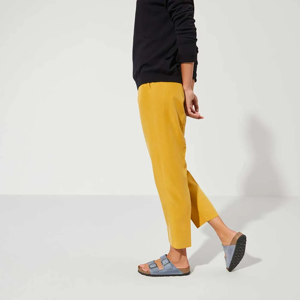 Birkenstock Arizona SFB Oil Leather Sandal - Dusty Blue - Regular/Wide 8 Birkenstock Arizona SFB Oil Leather Sandal - Dusty Blue - Regular/Wide - Image 6