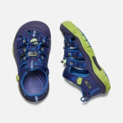 Keen Little Kids' Newport H2 Sandal - Blue Depths/Chartureuse 8 Keen Little Kids' Newport H2 Sandal - Blue Depths/Chartureuse -Sports Shoe Store 1022834 PLD PDP 1