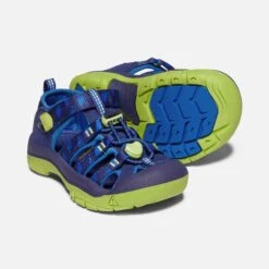Keen Little Kids' Newport H2 Sandal - Blue Depths/Chartureuse 9 Keen Little Kids' Newport H2 Sandal - Blue Depths/Chartureuse -Sports Shoe Store 1022834 PPS PDP 1