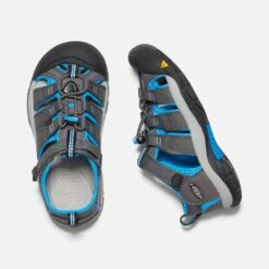 Keen Big Kids' Newport H2 Sandal - Magnet/Brilliant Blue -Sports Shoe Store 1022839 PLD PDP 1