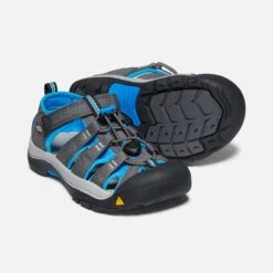 Keen Big Kids' Newport H2 Sandal - Magnet/Brilliant Blue -Sports Shoe Store 1022839 PPS PDP 1
