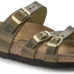 Birkenstock Women's Franca Cork Green Olive Oiled Leather Sandal - Regular/Wide 11 Birkenstock Women's Franca Cork Green Olive Oiled Leather Sandal - Regular/Wide -Sports Shoe Store 1023310 detail 1