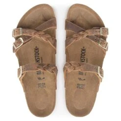 Birkenstock Women's Franca Oiled Leather Sandal - Cognac - Regular/Wide 13 Birkenstock Women's Franca Oiled Leather Sandal - Cognac - Regular/Wide -Sports Shoe Store 1024052 top