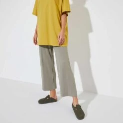 Birkenstock Women's Boston Suede Clog - Thyme - Regular 11 Birkenstock Women's Boston Suede Clog - Thyme - Regular -Sports Shoe Store 1024714 f look f