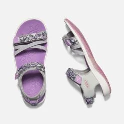 Keen Big Kids' Verano Sandal - Vapor/African Violet 9 Keen Big Kids' Verano Sandal - Vapor/African Violet -Sports Shoe Store 1024829 PLD PDP 1