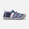 Keen Big Kids' Seacamp II CNX Sandal - Black Iris/African Violet 2 Keen Big Kids' Seacamp II CNX Sandal - Black Iris/African Violet -Sports Shoe Store 1025149 P PDP