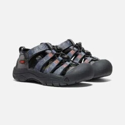 Keen Little Kids' Newport H2 Sandal - Steel Grey/Black -Sports Shoe Store 1026268 PLA PDP 1