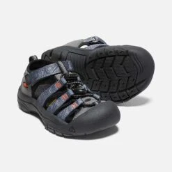Keen Little Kids' Newport H2 Sandal - Steel Grey/Black -Sports Shoe Store 1026268 PPS PDP 1