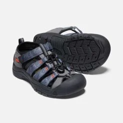 Keen Big Kids' Newport H2 - Steel Grey/Black 9 Keen Big Kids' Newport H2 - Steel Grey/Black -Sports Shoe Store 1026277 PPS PDP