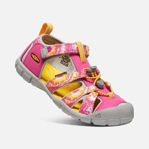 Big Kids' Seacamp II CNX Sandal - Multi/Keen Yellow 4 Big Kids' Seacamp II CNX Sandal - Multi/Keen Yellow - Image 2