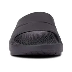 OOfos Unisex OOahh Slide - Black-Regular (D) 8 OOfos Unisex OOahh Slide - Black-Regular (D) -Sports Shoe Store 1100BLK shot3 932x680 00bd8db1 1e6b 4cb5 9af6 228b8734257b