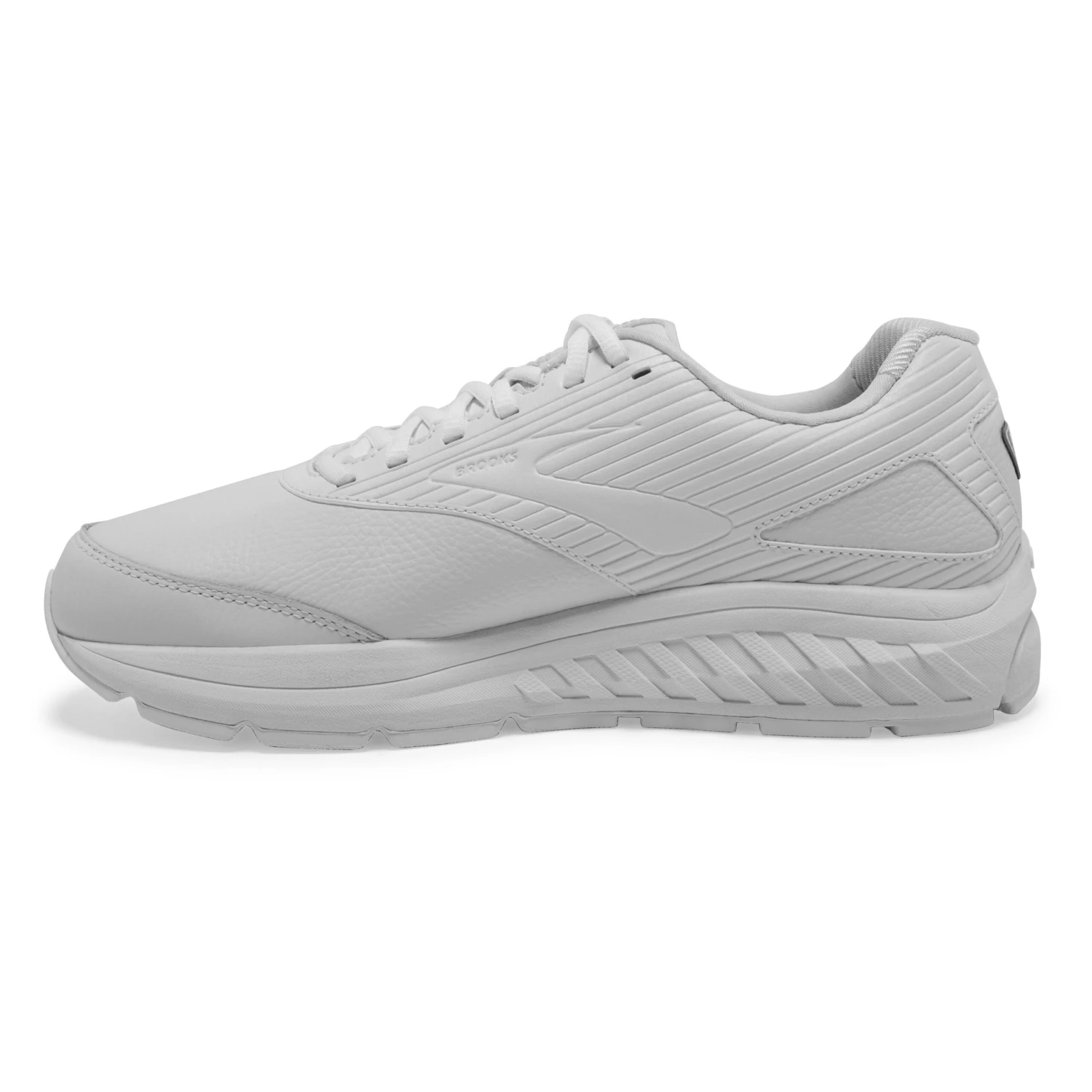 BROOKS Men's Addiction Walker 2 Walking Shoe- White/White-Narrow (B) 5 BROOKS Men's Addiction Walker 2 Walking Shoe- White/White-Narrow (B) - Image 3