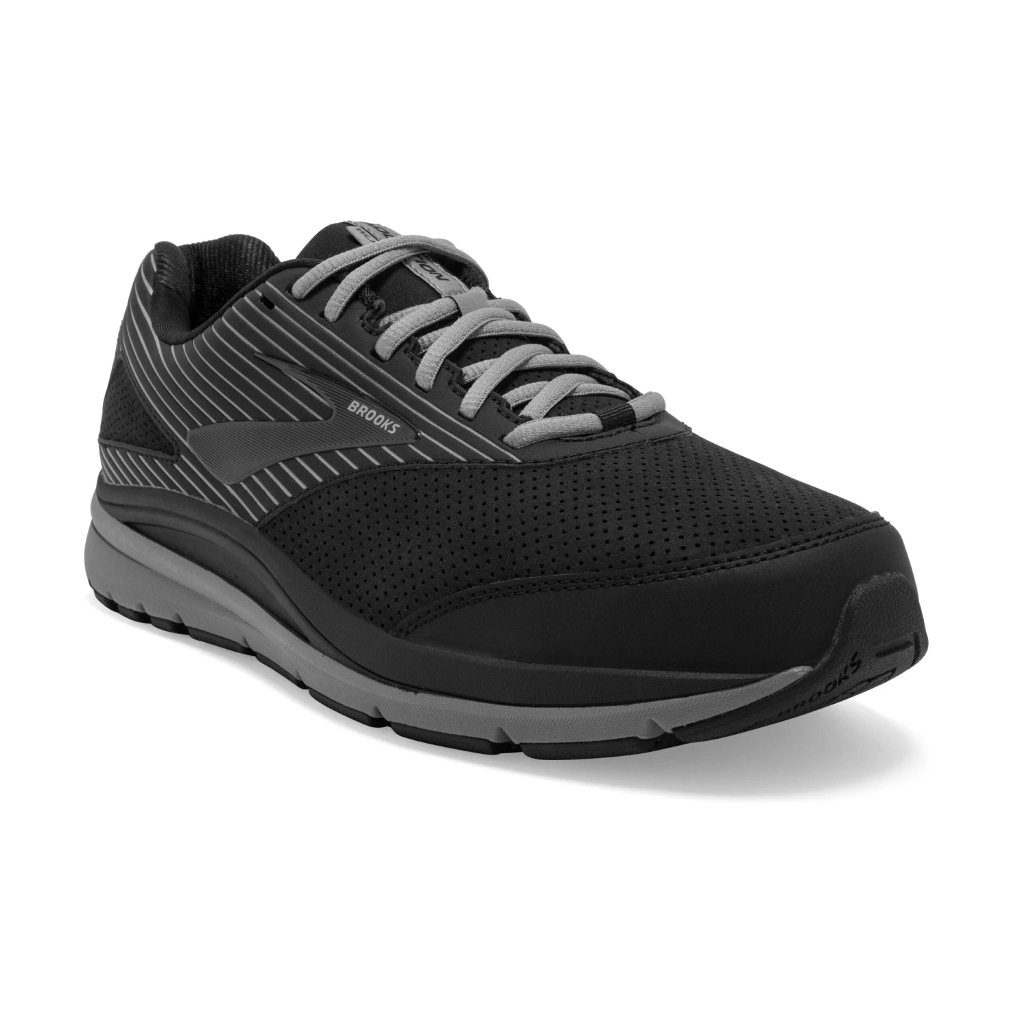 BROOKS Men's Addiction Walker Suede Walking Shoe - Black/Primer/Black - Regular (D) 5 BROOKS Men's Addiction Walker Suede Walking Shoe - Black/Primer/Black - Regular (D) - Image 3