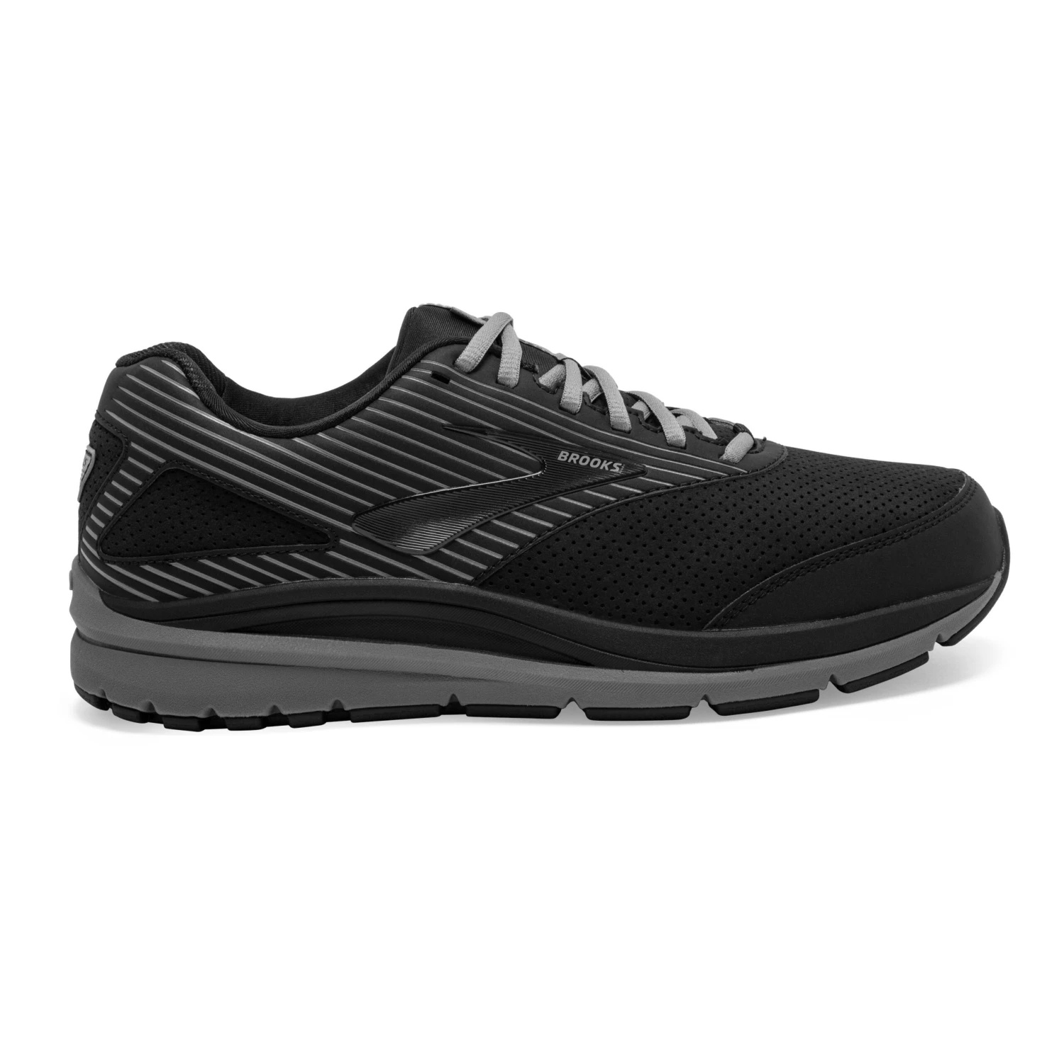 BROOKS Men's Addiction Walker Suede Walking Shoe - Black/Primer/Black - Regular (D) 3 BROOKS Men's Addiction Walker Suede Walking Shoe - Black/Primer/Black - Regular (D)