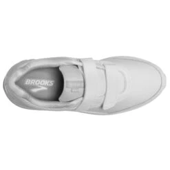 BROOKS Men's Addiction Walker V-Strap 2 Walking Shoes- White/White- Wide (2E) -Sports Shoe Store 110320 142 O Addiction Walker V Strap 2 02d49e5f ad6a 42df bf62 17fb3bf69ee5