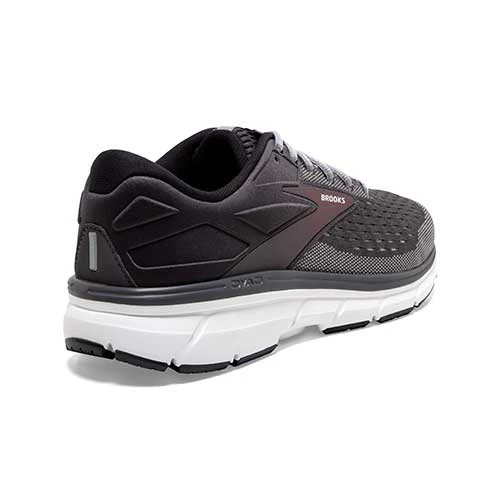 BROOKS Men's Dyad 11 Running Shoe- Blackened Pearl/Alloy/Red - Wide (2E) 5 BROOKS Men's Dyad 11 Running Shoe- Blackened Pearl/Alloy/Red - Wide (2E) - Image 3
