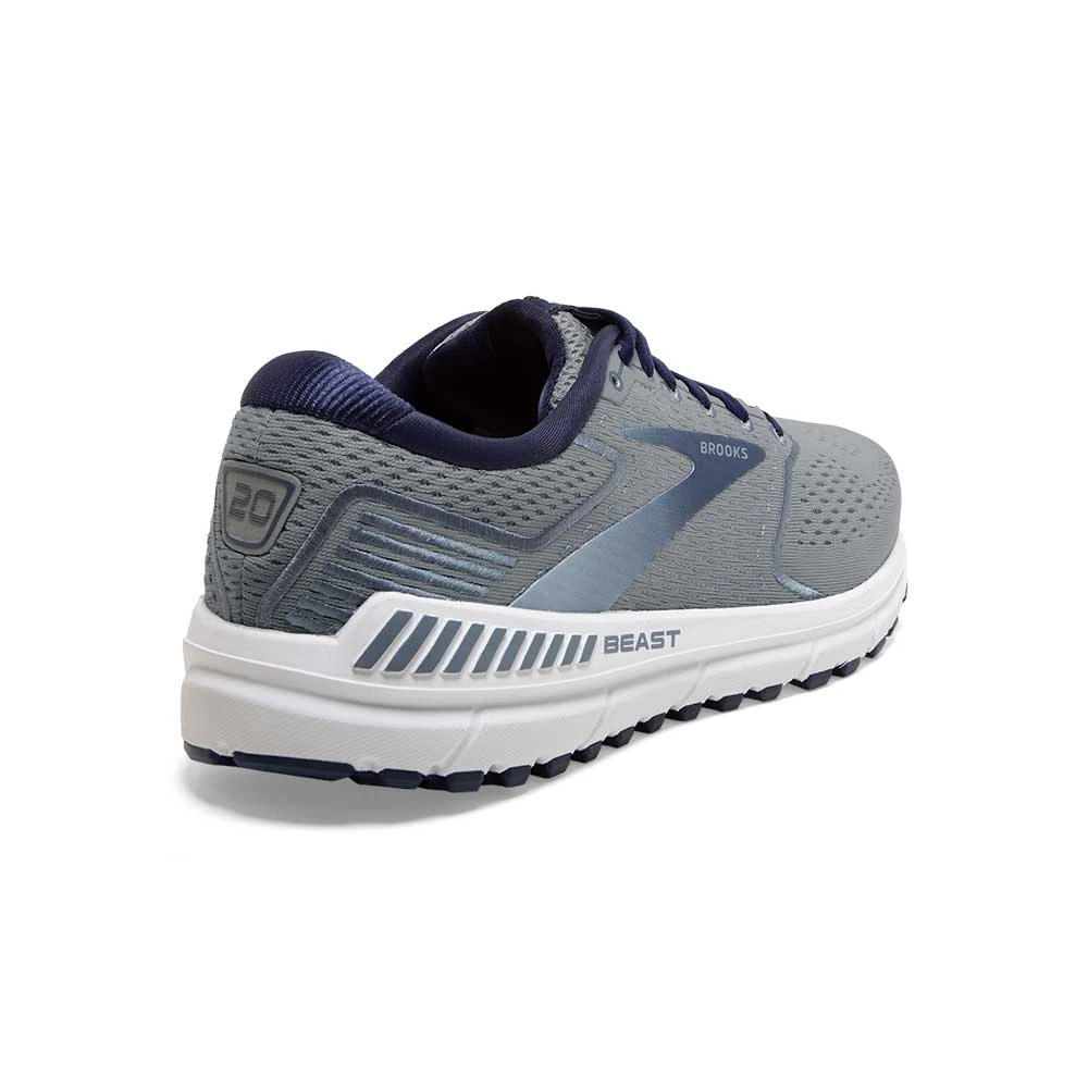 BROOKS Men's Beast 20 Running Shoe - Blue/Grey/Peacoat - Regular (D) 5 BROOKS Men's Beast 20 Running Shoe - Blue/Grey/Peacoat - Regular (D) - Image 3