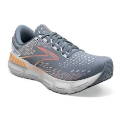 BROOKS Men's Glycerin GTS 20 Running Shoe - Grey/Chili Oil/Orange - Regular (D) 10 BROOKS Men's Glycerin GTS 20 Running Shoe - Grey/Chili Oil/Orange - Regular (D) -Sports Shoe Store 110383 034 A Glycerin GTS 20 1