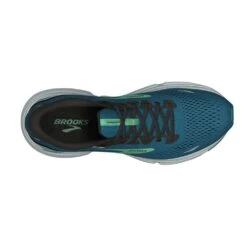 BROOKS Men's Ghost 15 Running Shoe - Moroccan Blue/Black/Spring Bud - Regular (D) -Sports Shoe Store 110393 462 O Ghost 15