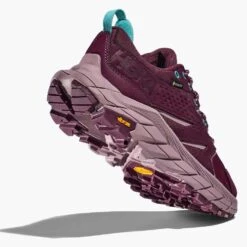 Hoka Women's Anacapa Low GTX Hiking Shoe - Grape Wine/Elderberry- Regular (B) -Sports Shoe Store 1119373 GWEL 4