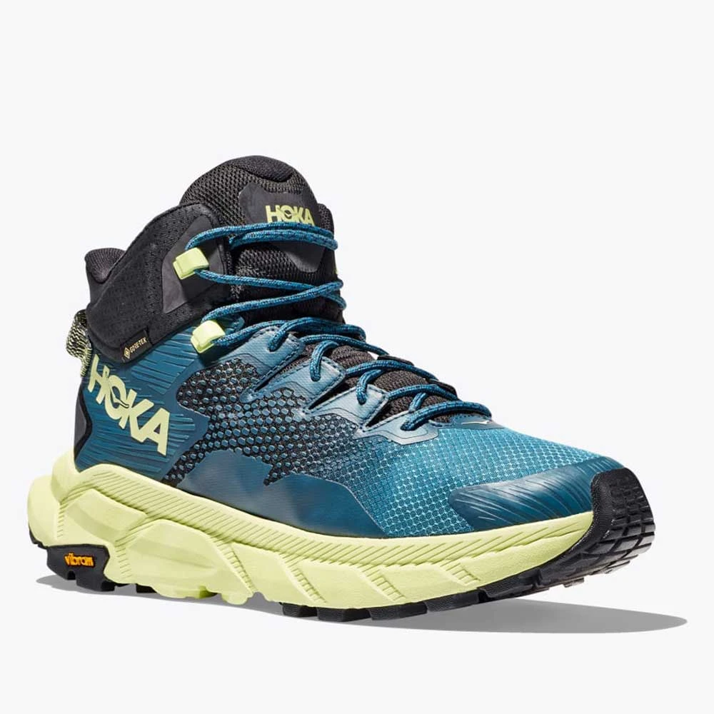 Hoka Men's Trail Code GTX Hiking Boot- Blue Graphite/Blue Coral 4 Hoka Men's Trail Code GTX Hiking Boot- Blue Graphite/Blue Coral - Image 2