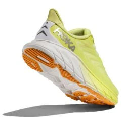 Hoka Women's Arahi 6 Running Shoe - Citrus Glow/White - Regular (B) -Sports Shoe Store 1123195 CGWHT 4