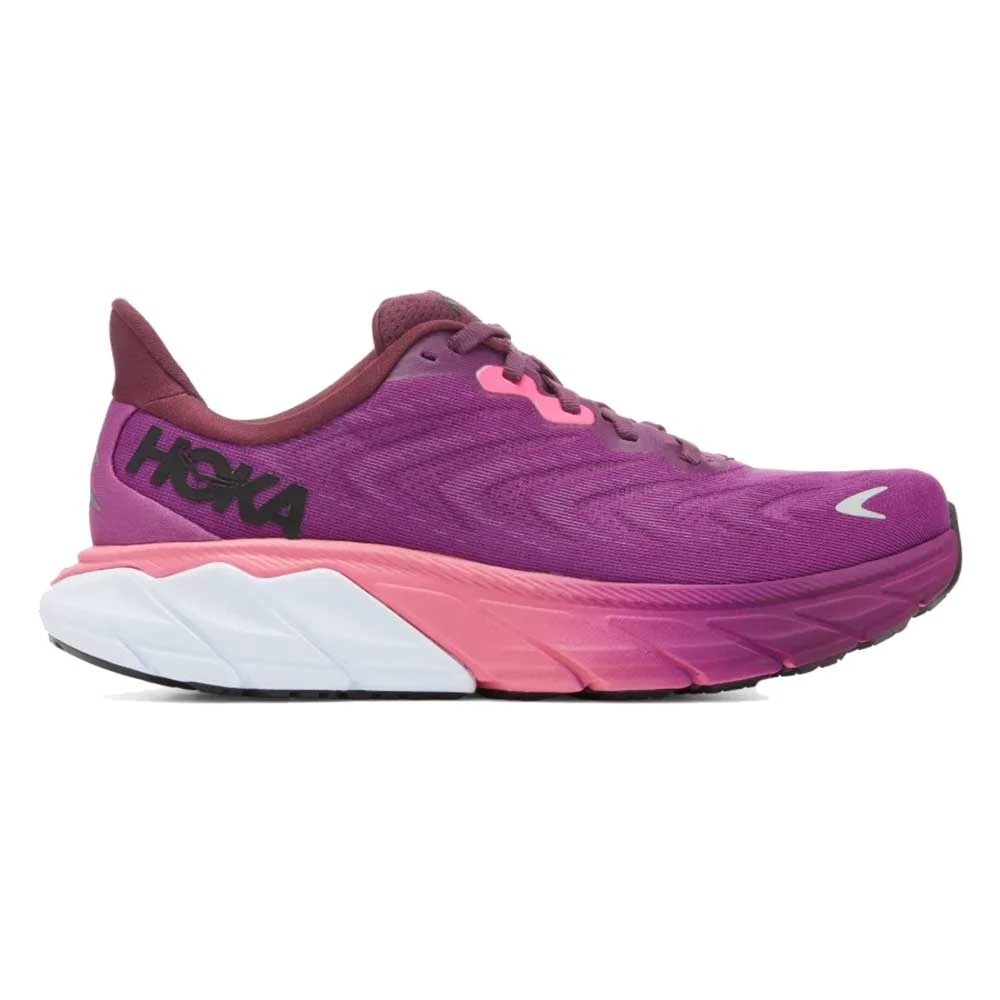 Hoka Women's Arahi 6 Running Shoe - Grape Wine/Beautyberry- Regular (B) 3 Hoka Women's Arahi 6 Running Shoe - Grape Wine/Beautyberry- Regular (B)