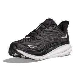 Hoka Men's Clifton 9 Running Shoe- Black/White - Wide (2E) -Sports Shoe Store 1127896 BWHT 3 ab7b67c5 df39 471f 9632 37f3075f54dc