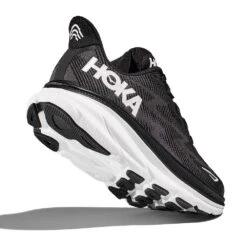 Hoka Men's Clifton 9 Running Shoe- Black/White - Wide (2E) -Sports Shoe Store 1127896 BWHT 4 59524f32 019b 449c 9200 86ed5a12aebe