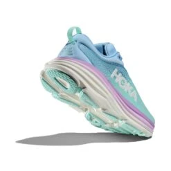 Hoka Women's Bondi 8 Running Shoe - Airy Blue/Sunlit Ocean - Regular (B) -Sports Shoe Store 1127952 ABSO 4