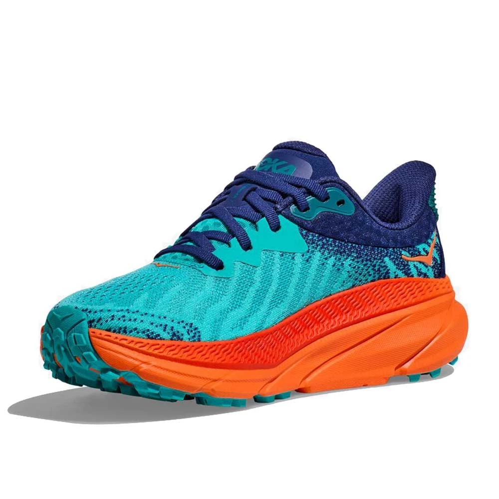Hoka Men's Challenger ATR 7 Trail Running Shoe - Ceramic/Vibrant Orange- Regular (D) 4 Hoka Men's Challenger ATR 7 Trail Running Shoe - Ceramic/Vibrant Orange- Regular (D) - Image 2